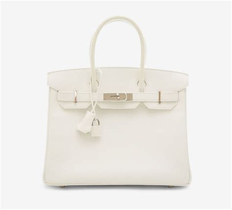 hermes white bags|More.